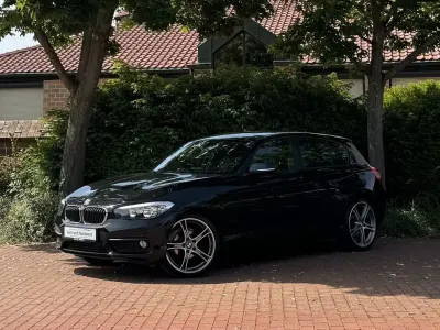 Gebraucht BMW 116 Advantage 109 PS (80 kW) 2015 Schwarz Kleinwagen