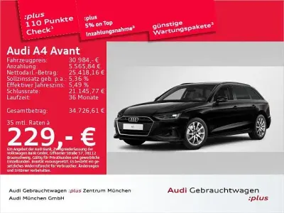 Gebraucht Audi A4 Ambiente 204 PS (150 kW) 2024 Brillantschwarz Kombi