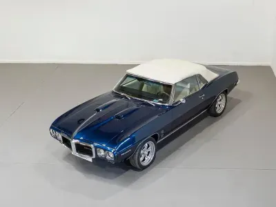 Gebraucht Pontiac Firebird 330 PS (242 kW) 1969 Blau Cabrio