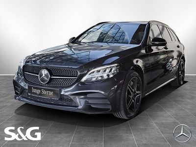 Gebraucht Mercedes C300e AMG 211 PS (155 kW) 2020 Metalliclack graphitgrau Kombi