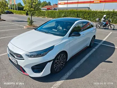 Gebraucht Kia ProCeed GT GT 204 PS (150 kW) 2022 Weiß Kleinwagen