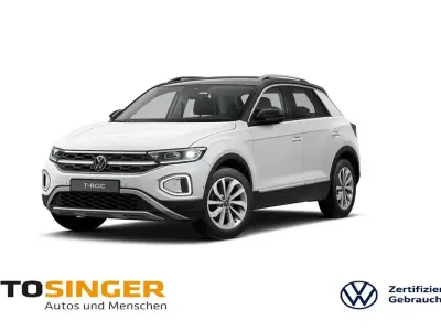 Gebraucht VW T-Roc Style 150 PS (110 kW) 2025 Weiß SUV