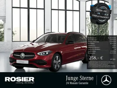 Gebraucht Mercedes C300 204 PS (150 kW) 2023 Rot / manufaktur patagonienrot (metallic) Kombi