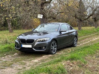 Gebraucht BMW 218 Sport Line 136 PS (100 kW) 2019 Grau Coupé