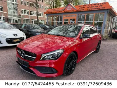 Używany Mercedes CLA200 Shooting Brake AMG line 156 KM (114 kW) 2019 Czerwony Kombi