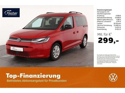 Gebraucht VW Caddy Life 122 PS (89 kW) 2023 Rot Van / Kleinbus