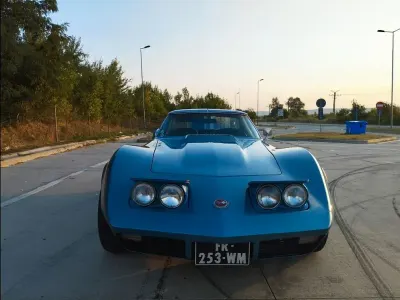 Gebraucht Corvette C3 241 PS (177 kW) 1973 Blau