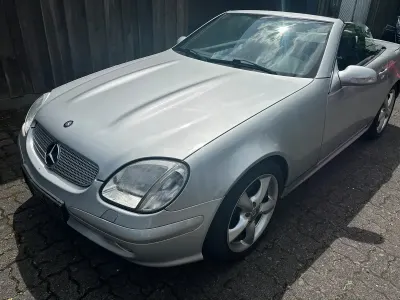 Gebraucht Mercedes SLK200 Edition 163 PS (119 kW) 2004 Silber Cabrio
