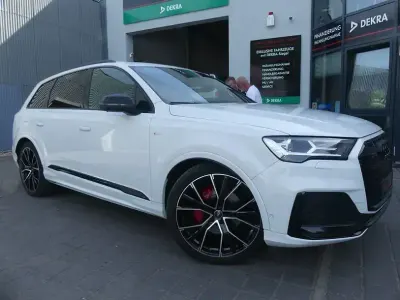 Gebraucht Audi Q7 S-Line 286 PS (210 kW) 2022 Gletscherweiß metallic (metallic) SUV