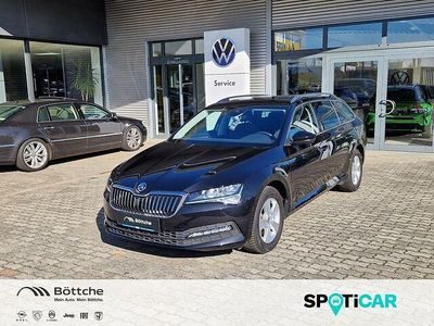 Gebraucht Skoda Superb Ambition 150 PS (110 kW) 2022 Schwarz Kombi