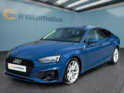 Używany Audi A5 Sportback 150 KM (110 kW) 2024 Niebieski Hatchback