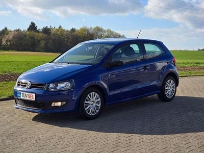 Gebraucht VW Polo Trendline 69 PS (50 kW) 2010 Meerblau Kleinwagen
