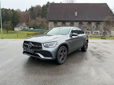 Gebraucht Mercedes GLC300 AMG line 258 PS (189 kW) 2020 Grau Coupé