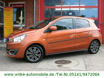 Gebraucht Mitsubishi Space Star Diamant Edition 80 PS (58 kW) 2017 Cayenneorange Kleinwagen