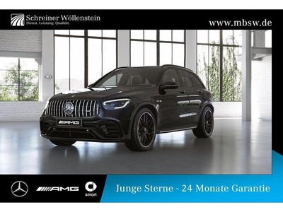 Gebraucht Mercedes GLC63 AMG AMG 510 PS (375 kW) 2020 Metalliclack obsidianschwarz (metallic) SUV
