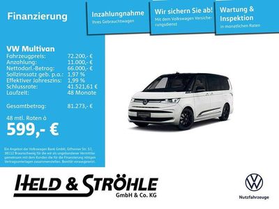 Neu VW Multivan Edition 150 PS (110 kW) 2026 Weiß Van