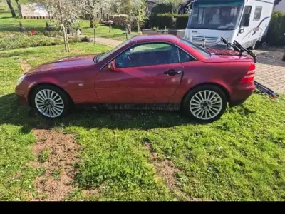 Usata Mercedes SLK200 136 CV (100 kW) 1999 Rosso Cabrio