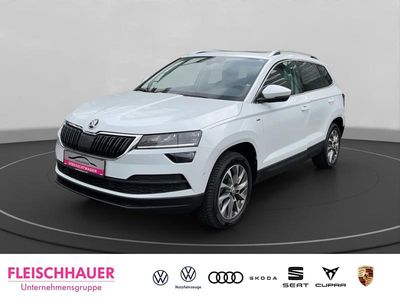 Gebraucht Skoda Karoq Ambition 150 PS (110 kW) 2022 Weiss SUV