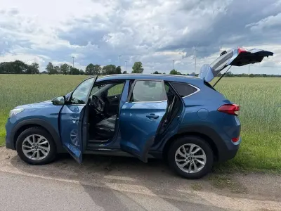 Gebraucht Hyundai Tucson Style 185 PS (136 kW) 2017 Blau SUV