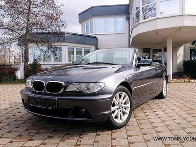 Sparkling graphite metallic Gebraucht 2006 BMW 318 Cabriolet Sport Line Cabrio | 9.990 € (Teuer)