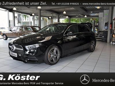 Kosmosschwarz lack Gebraucht 2022 Mercedes A250 AMG line Limousine | 32.900 € (Fairer Preis)