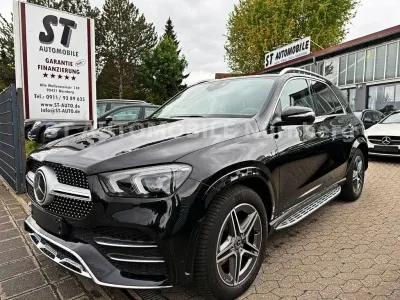 Brugt Mercedes GLE350 AMG line 194 HK (142 kW) 2022 Sort SUV