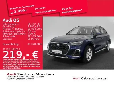 Gebraucht Audi Q5 S-Line 204 PS (150 kW) 2024 Blau SUV