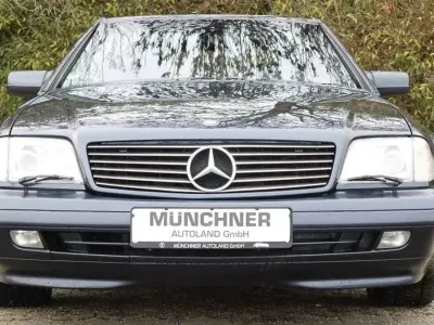 Gebraucht Mercedes SL500 320 PS (235 kW) 1997 Blau Cabrio