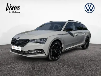 Gebraucht Skoda Superb SportLine 200 PS (147 kW) 2023 Stahlgrau Kombi