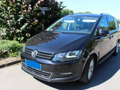 Gebraucht VW Sharan Cup 140 PS (102 kW) 2015 Schwarz Van / Kleinbus