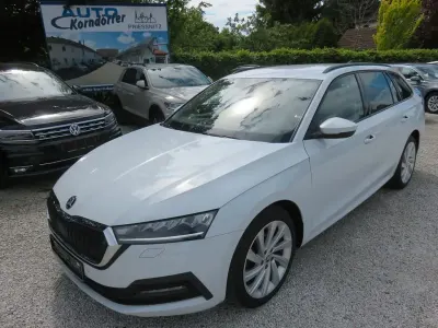 Gebraucht Skoda Octavia Ambition 150 PS (110 kW) 2022 Weiß Kombi