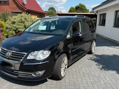 Gebraucht VW Touran 140 PS (102 kW) 2009 Schwarz Van / Kleinbus