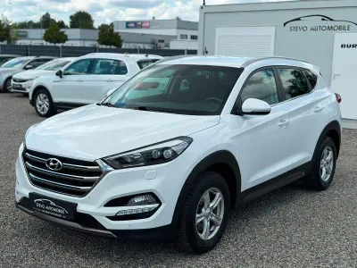 Gebraucht Hyundai Tucson Style 177 PS (130 kW) 2015 Weiß SUV