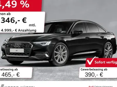Gebraucht Audi A6 Advanced 299 PS (219 kW) 2025 Mythosschwarz metallic Limousine