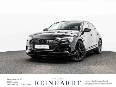 Gebraucht Audi e-tron Sportback Advanced 300 kW (408 PS) 2022 Brillantschwarz SUV