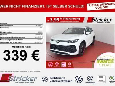 Usata VW Tayron R-line 150 CV (110 kW) 2025 Bianco SUV