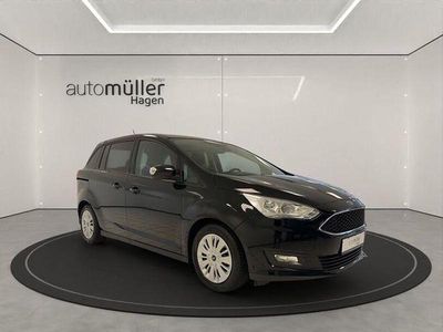 Gebraucht Ford Grand C-Max 125 PS (91 kW) 2018 Iridiumschwarz metallic Van / Kleinbus