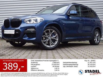 gebraucht BMW X3 xDrive30d M Sport NavPro HuD HiFi ACC Kamera