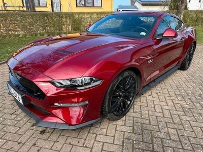 Brugt Ford Mustang GT 450 HK (330 kW) 2019 Rød