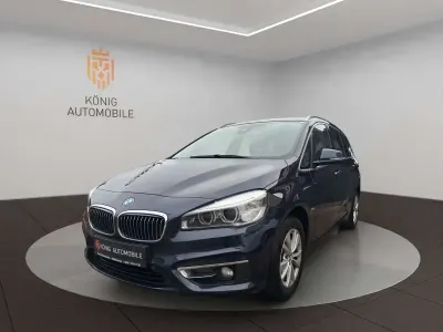 Gebraucht BMW 218 Gran Tourer Luxury Line 150 PS (110 kW) 2017 Blau Van / Kleinbus