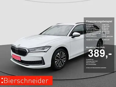Gebraucht Skoda Superb Selection 150 PS (110 kW) 2025 Purity weiss Kombi