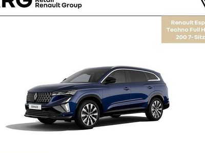 Neu Renault Espace Techno 200 PS (147 kW) 2026 Blau SUV