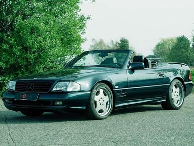 Usata Mercedes SL600 AMG 442 CV (325 kW) 1996 Verde Cabrio