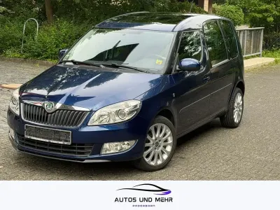 Gebraucht Skoda Roomster Comfort 86 PS (63 kW) 2010 Blau Van / Kleinbus