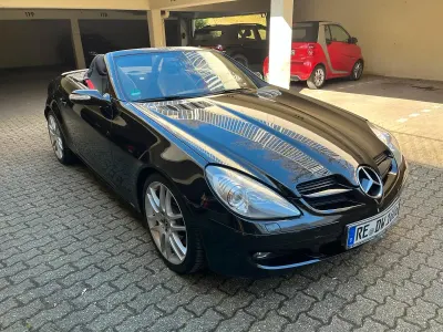 Gebraucht Mercedes SLK350 272 PS (200 kW) 2006 Schwarz Cabrio