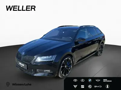 Gebraucht Skoda Superb SportLine 272 PS (200 kW) 2019 Black magic (schwarz) Kombi