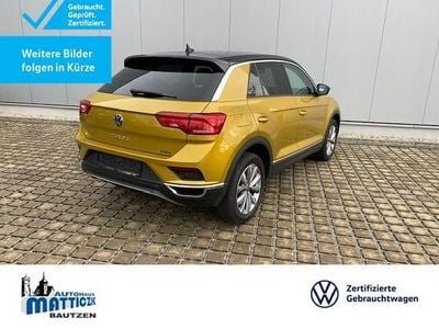 Gebraucht VW T-Roc Style 150 PS (110 kW) 2021 Karkumagelb metallic SUV