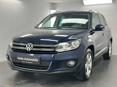 Gebraucht VW Tiguan Sportline 122 PS (89 kW) 2014 Night blue metallic SUV
