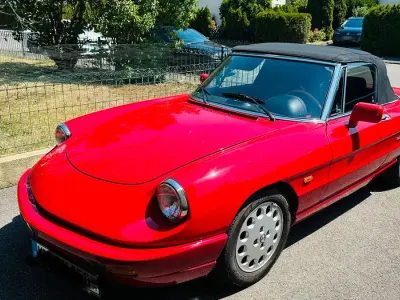Gebraucht Alfa Romeo Spider 120 PS (88 kW) 1993 Rot Cabrio