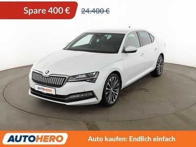 Gebraucht Skoda Superb LAURIN & KLEMENT 218 PS (160 kW) 2020 Weiß Limousine